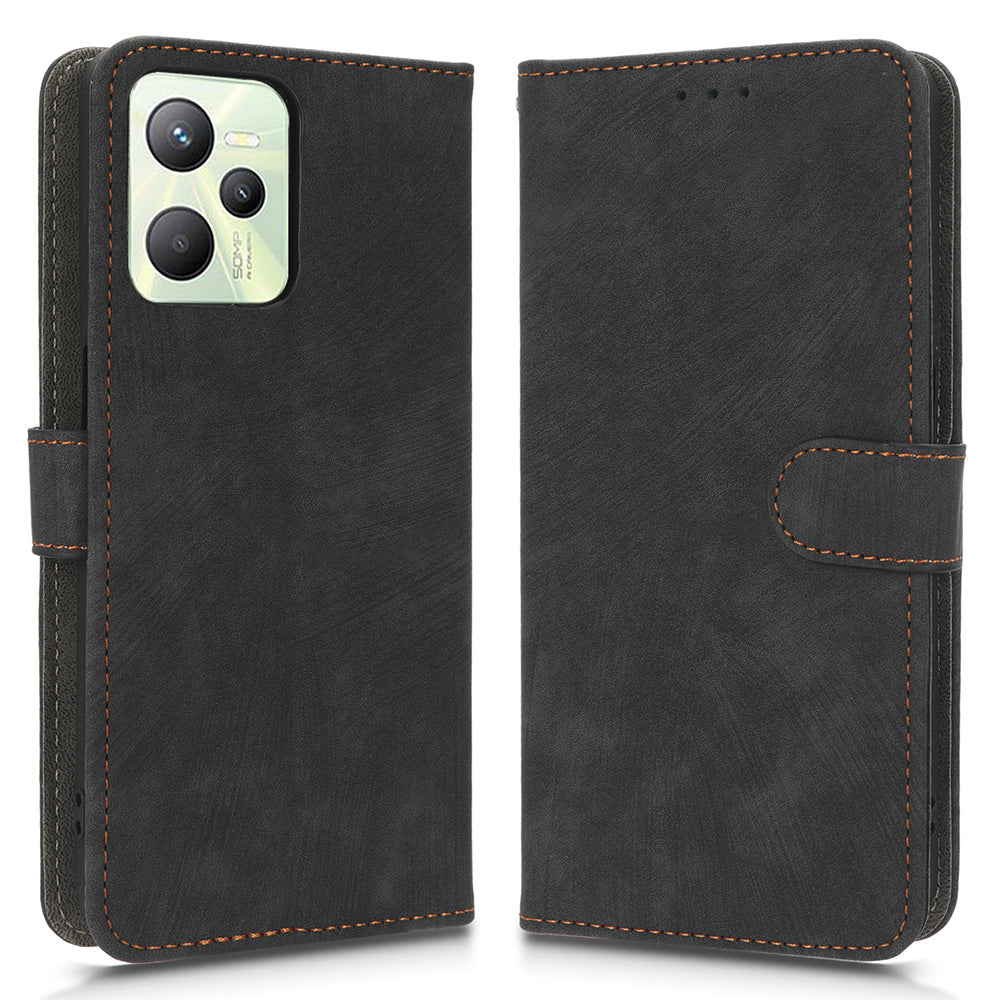 For Realme C35 4G Narzo 50A Prime Magnetic PU Leather Anti-shock Phone Cover RFID Blocking Full Protection Phone Case with Wallet Stand For Realme C35 4G Narzo 50A Prime Magnetic PU Leather Anti-shock Phone Cover RFID Blocking Full Protection Phone Case with Wallet Stand